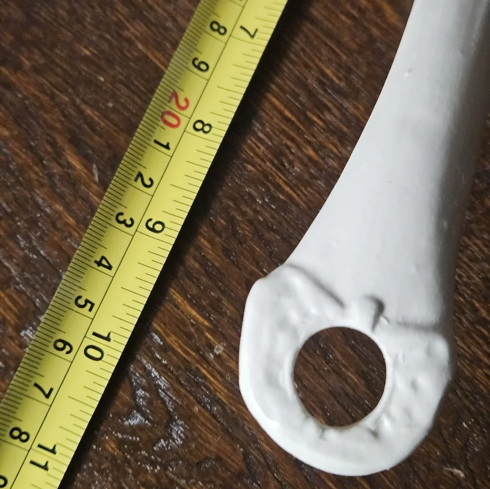Vintage Italian Hand Made Floral Ceramic Pie / Cake Server.